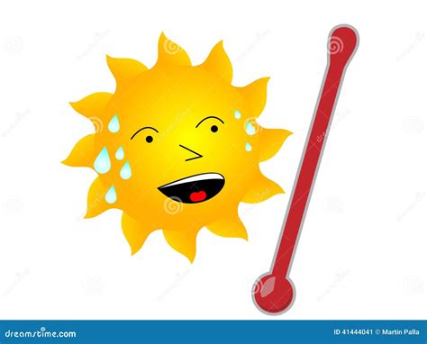 HOT Sun Stock Illustration Image Of Conditioning Weather