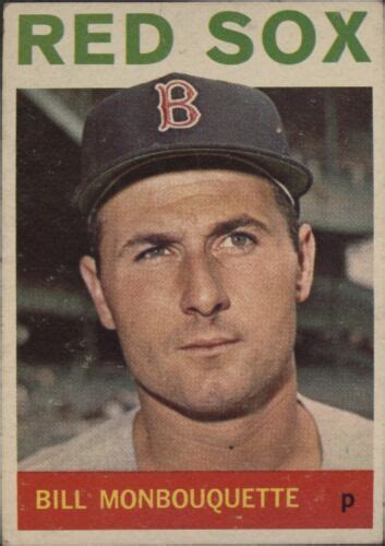 1964 Topps 25 Bill Monbouquette Boston Red Sox EBay