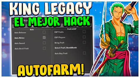 El Mejor H4ck De King Legacy Actualizado Autofarm Devil Fruit Farm Esp Y MÁs Roblox