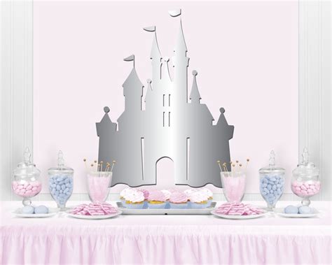 Princess Castle Birthday Backdrop Party Backdrop Party Etsy