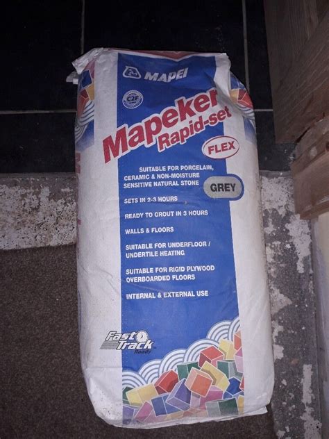 Mapeker Rapid Set Tile Adhesive Grey In Sketty Swansea Gumtree