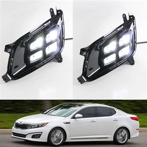 Kalaite Car Led Drl For Kia Optima K5 2013 2014 2015 Daytime Running