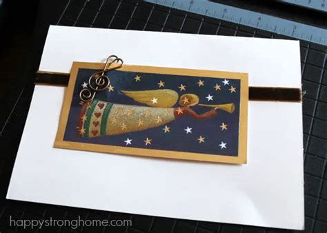 Ideas For Upcycled Diy Christmas Cards Happy Strong Home