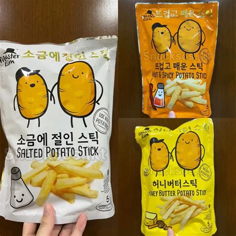 MASTER KIM POTATO SNACK SALTED POTATO STICK HOT SPICY HONEY BUTTER POTATO Lazada Indonesia