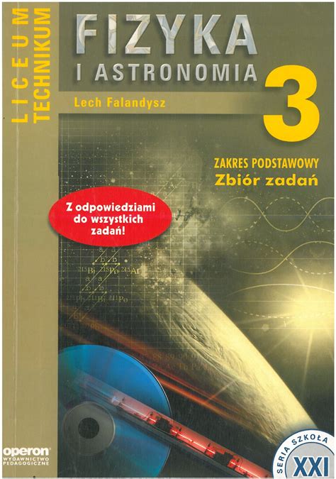 Fizyka I Astronomia Zbi R Zada Liceum Technikum Zakres Podstawowy