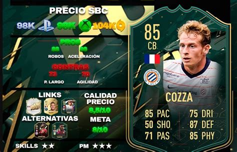 Soluciones M S Baratas Del Sbc Cozza Winter Wildcards Merece La Pena