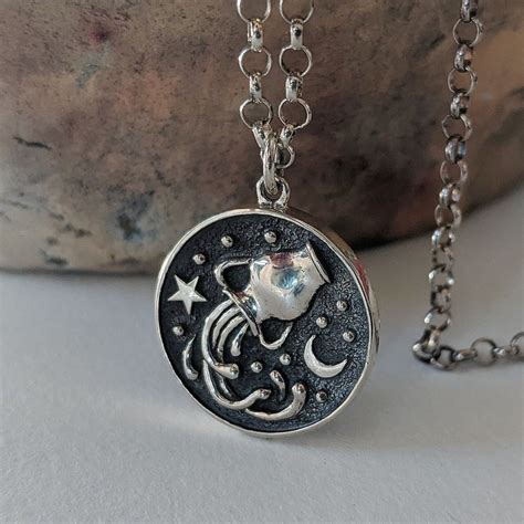 Aquarius Necklace - Etsy