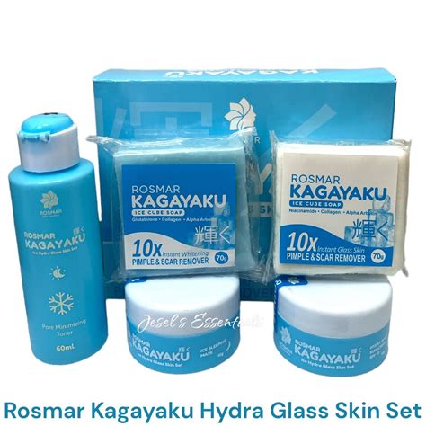 Rosmar Hydra Glass Skin Set Velah Beauty Cosmetics