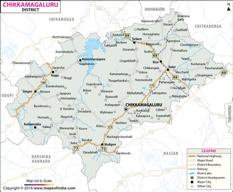 Chikmagalur In Karnataka Map - Blythe Starlene