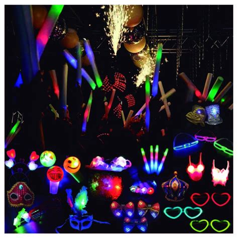 Vinchas Surtidas Led Combo Luminoso Pack Cotillon X Mercadolibre