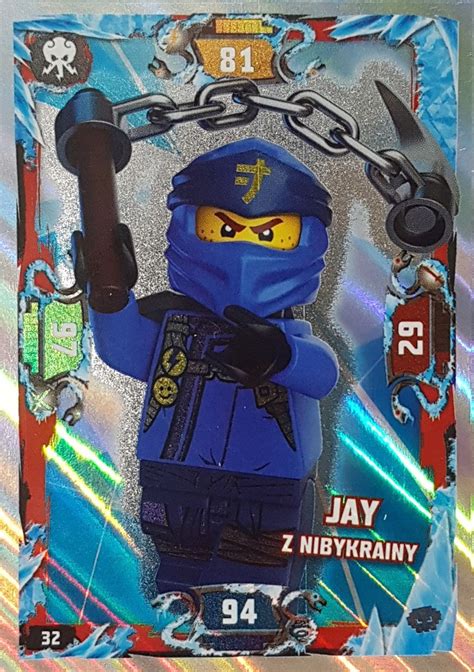 Lego Ninjago Karta Jay Z Nibykrainy Seria Nr Psary Kup Teraz