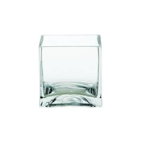 Vase Verre Carr Vase Carr En Verre Transparent Empiretory