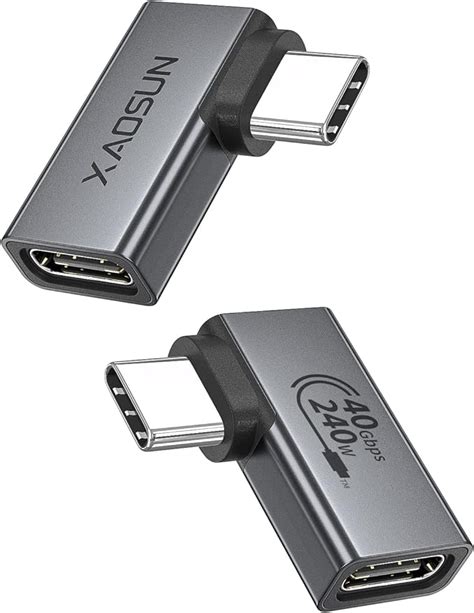 Xaosun Usb Usb C Zu Usb C Adapter Grad Winkel W Adapter Typ C