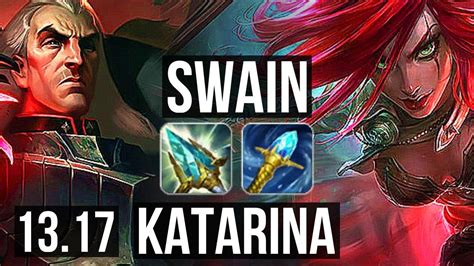 Swain Vs Kata Mid Rank 4 Swain 5 2 7 300 Games Tr Grandmaster