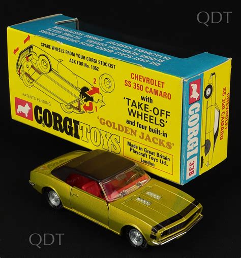 Corgi Toys 338 Chevrolet Ss 350 Camaro Qdt