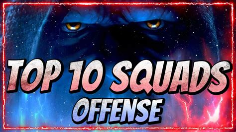 Top 10 OFFENSIVE Squads In SWGoH YouTube