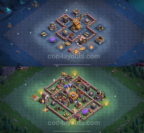 Best Builder Hall Level Anti Stars Base With Link Clash Of Clans