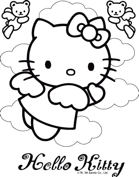 Hello Kitty Coloring Pages | Coloring Pages To Print