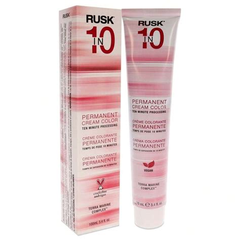 Rusk Rusk Permanent Cream Color In A Medium Ash Blonde By Rusk For
