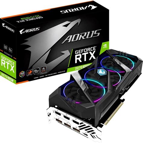 Gigabyte AORUS GeForce RTX 2070 SUPER 8GB GDDR6 GIGABYTE AORUS