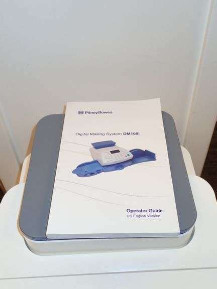 Pitney Bowes Digital Mailing System Model Dm100i W Stand Rosen Systems