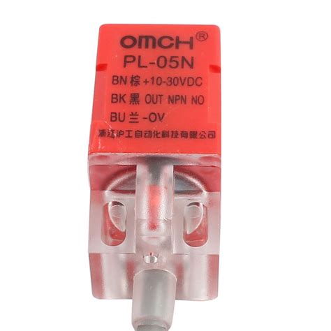 Uxcell Pl N Dc V Npn No Mm Square Inductive Proximity Sensor