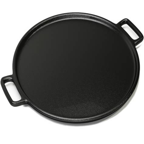 Cast Iron Pizza Pan Flat Skillet 14 Inch Grill Stove Campfire Frying