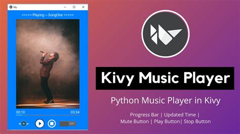 Kivy Music Player Update Progress Bar And Time In Kivy Part 3