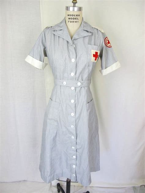 1940s Rare Ww2 American Red Cross Uniform American Red Cross Red