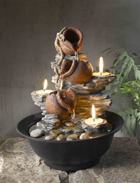 DAANIS: Mini Indoor Waterfall Fountain