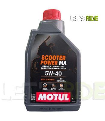 Huile Moteur W Scooter Power T L Motul