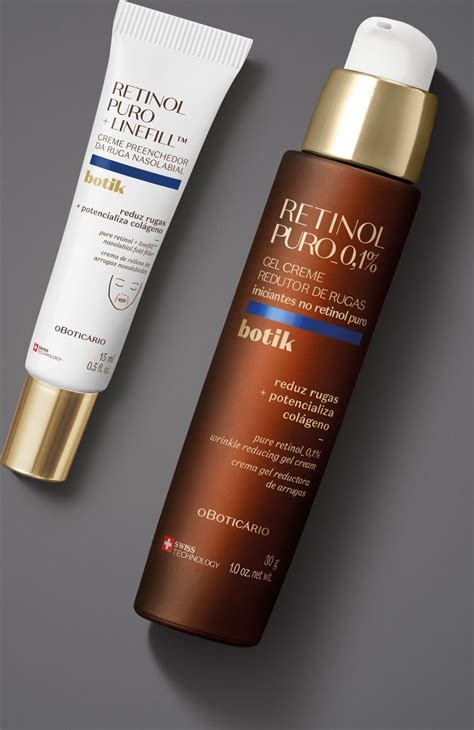 Combo Botik Retinol Puro Gel Creme Redutor De Rugas 30g Preenchedor