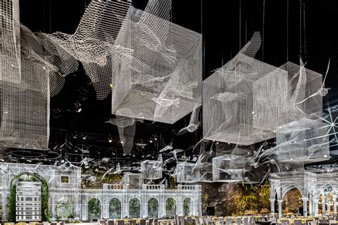 Gallery of Wire Mesh Installation Features Architectural Fragments Constructed At 1:1 - 8