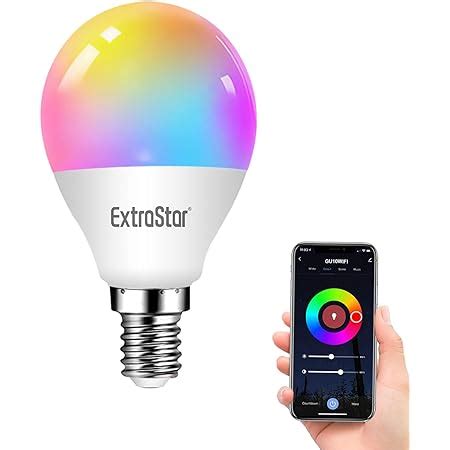 EXTRASTAR Lampadina Alexa E27 Wifi 2700k 6500k Lampadine LED