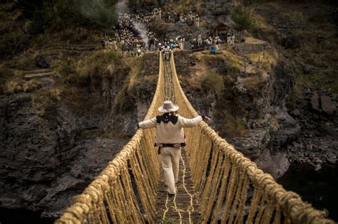 A Bridge Made Of Grass Bbc News