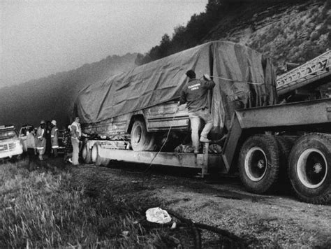 Historic Carrollton bus crash photos