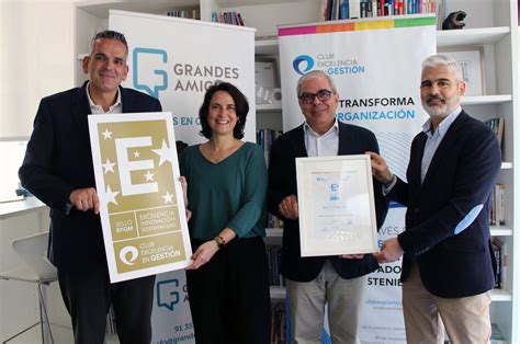 Fundación Grandes Amigos obtiene el Sello EFQM 200 por primera vez