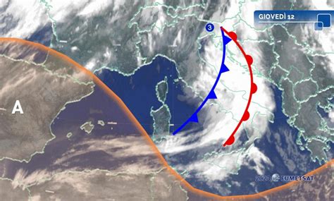 Meteo Tra Venerd E Sabato Veloce Perturbazione Al Sud E Rialzo Termico