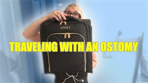 Traveling With An Ostomy Bag My Essential Items Youtube