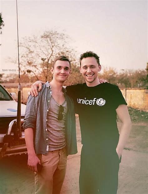 Tom Hiddleston And Luke Windsor Via Twitter Tom Hiddleston Toms