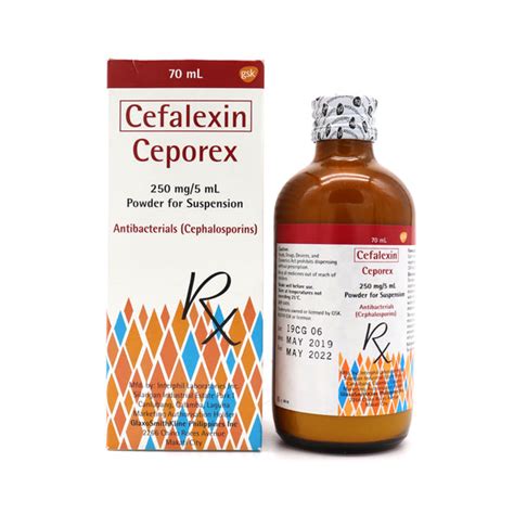 Ceporex Cefalexin Mg Ml Powder For Suspension Ml Price In The