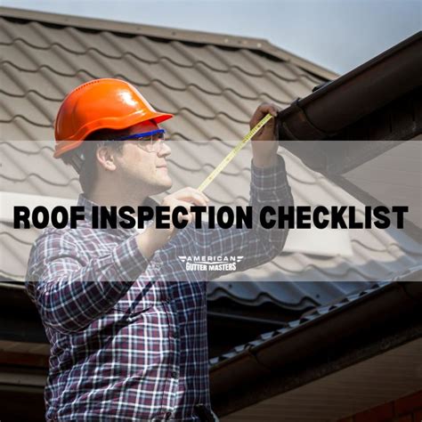 Roof Inspection Checklist