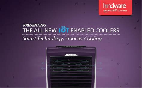 Hindware Snowcrest Spectra I Pro L Personal Air Cooler With Smart Iot