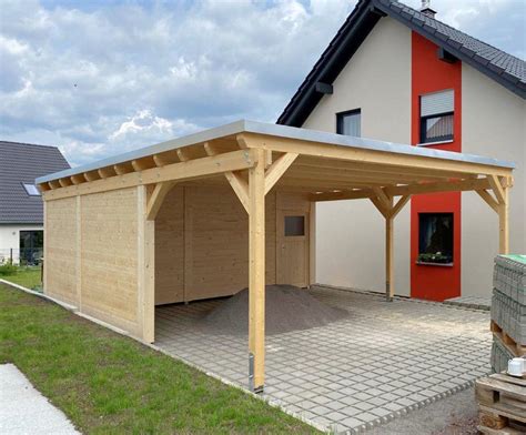 Carport Aus Holz Holzcarport Carports Holzcarports Individuell Dresden