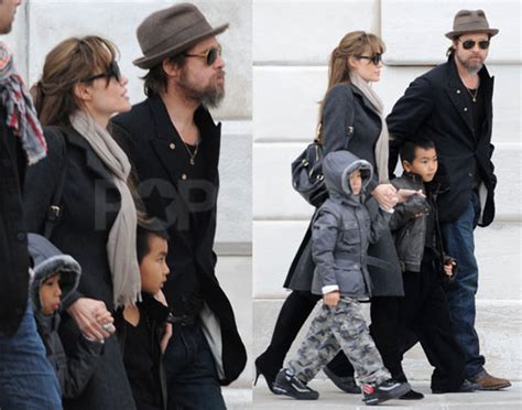 Photos of Angelina Jolie, Brad Pitt, Maddox Jolie-Pitt, and Pax Jolie ...