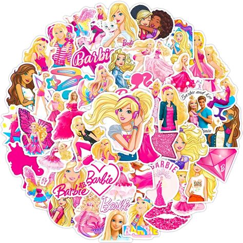 Princesa Barbie Adesivos Para Scrapbooking Etiqueta De Decora O Imperme