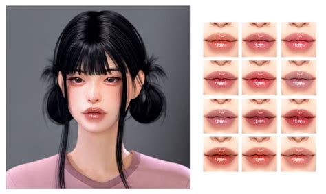 Lipstick S Chih Sims Cc Makeup Sims Asian Makeup Sims Tsr