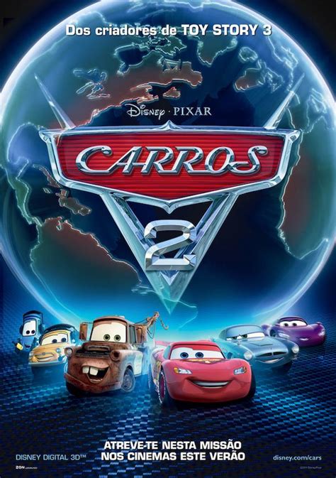 Cars 2 (2011) - Poster US - 540*800px