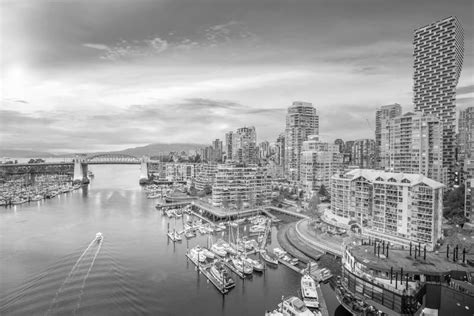 Beautiful View of Downtown Vancouver Skyline, British Columbia, Canada Stock Photo - Image of ...