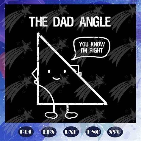 The Dad Angle You Know I Am Right Svg Fathers Day Svg Fath Inspire